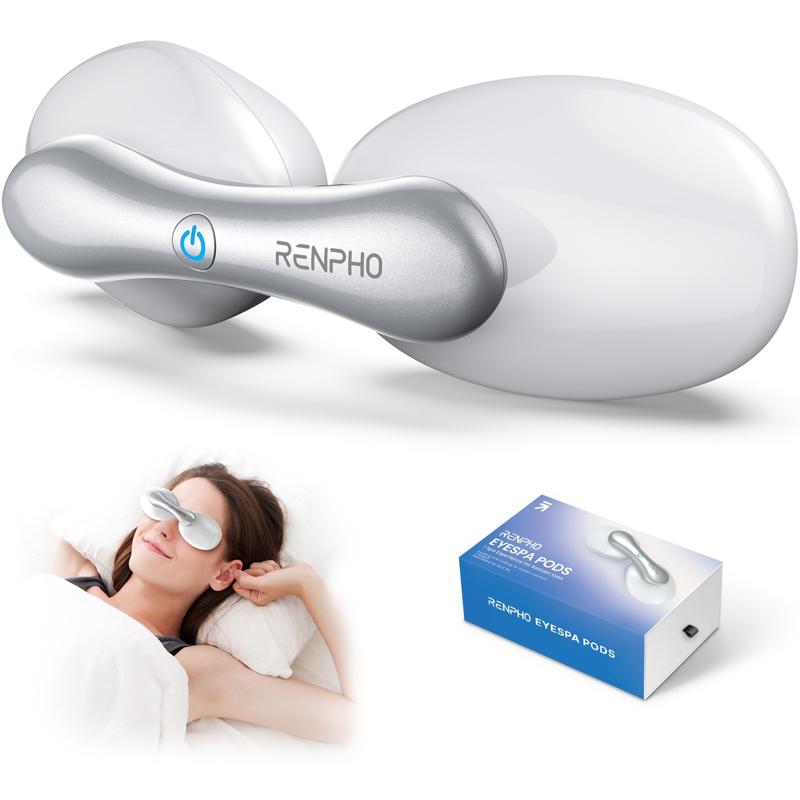 RENPHO Eyespa Pods - Spa Experience for Radiant Eyes - Blemished
