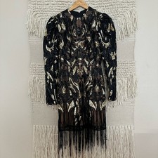 Dress the Population Avena Puff Sleeve Dress