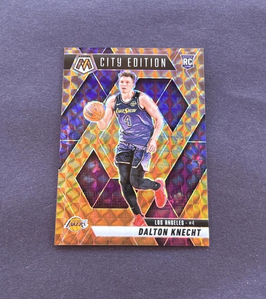 2024-25 Panini Mosaic - City Edition Dalton Knecht #271 Bronze Mosaic Prizm /75
