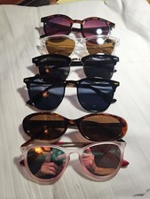 Ladies Stylish Sunglasses and Eyeglasses Frames Brands Styles 6 Pair Lot