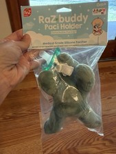 Dragon RaZ Buddy Paci Holder Jollipop Detachable Pacifier 0m New