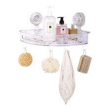 Corner Shower Caddy with Strong Suction Cups, No-Drill 90  Corner Shower Orga...