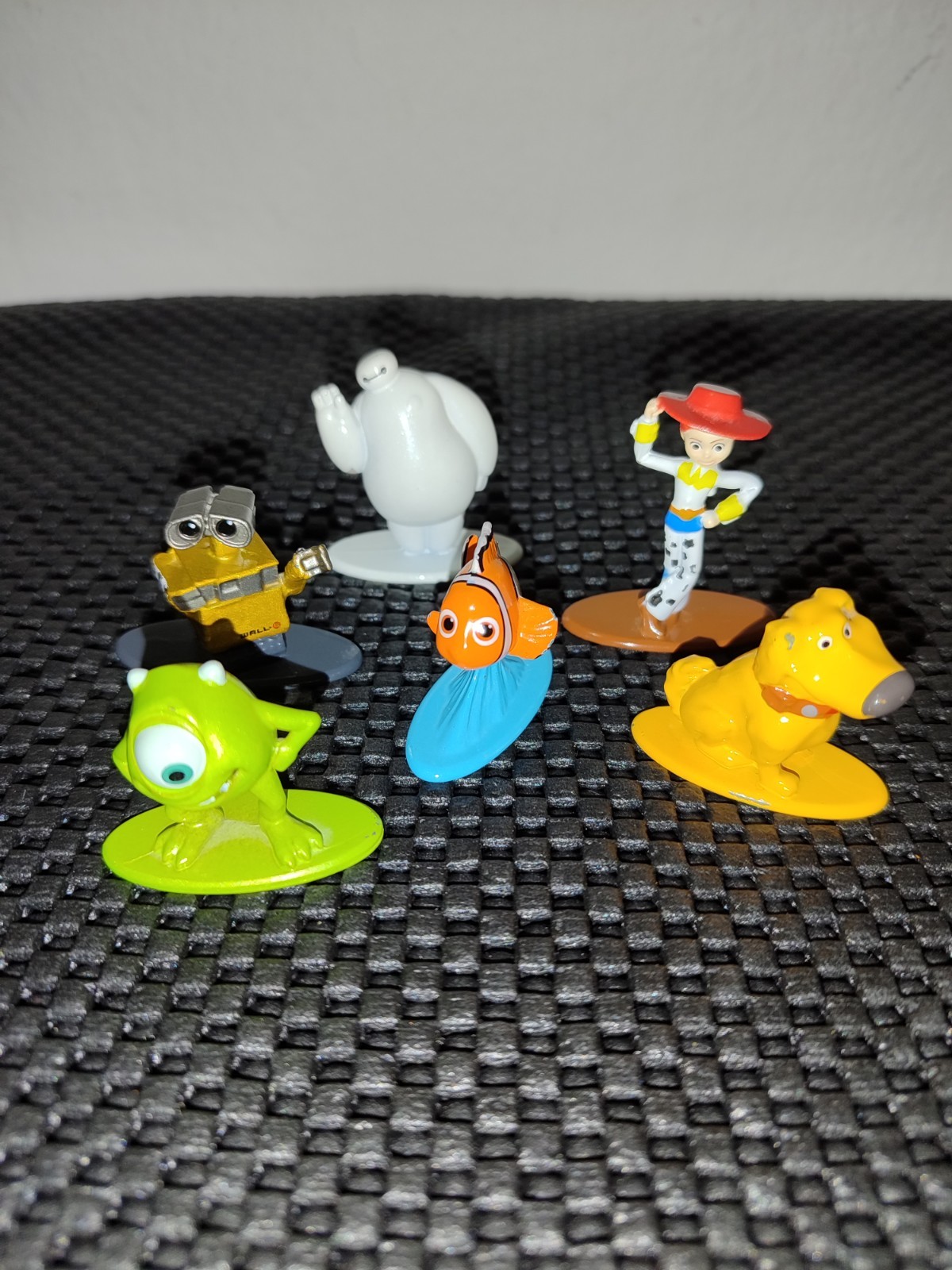 Dickie/Jada Toys Lotto 6 Miniature/Figures Disney/Pixar - Metallo Pressofuso