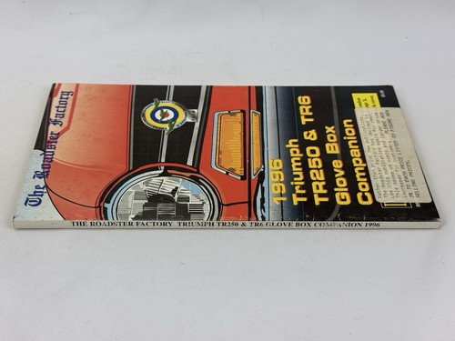 Triumph TR6 TR250 Glove Box Companion The Roadster Factory TRF 1996 1997 - Picture 3 of 6