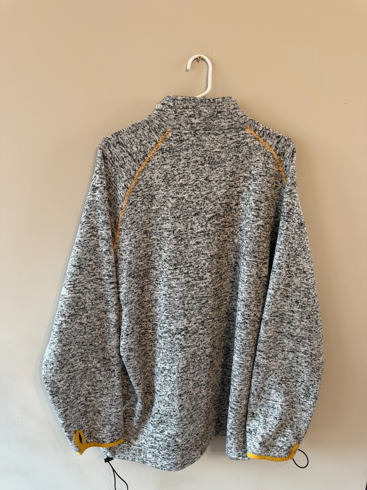 Arrak Outdoor Active Sweater Jacket Gray Full Zip Men Size 4XL - second product detail image