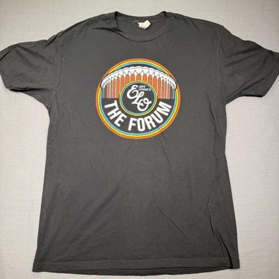 Jeff Lynne's ELO Shirt Mens Large Black The Forum Inglewood 2018 Tee T-Shirt