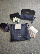 NEW SALVATORE FERRAGAMO Travel Pouch Bag /Makeup Toiletry Wallet