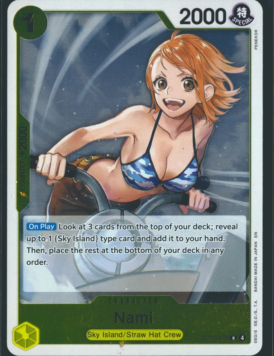 25+ Nami OP15-108 Adventure on Kami's Island for sale | Updated
