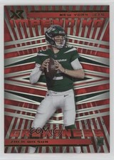 2021 Panini XR Impending Greatness Red /149 Zach Wilson #IMG2 7qw