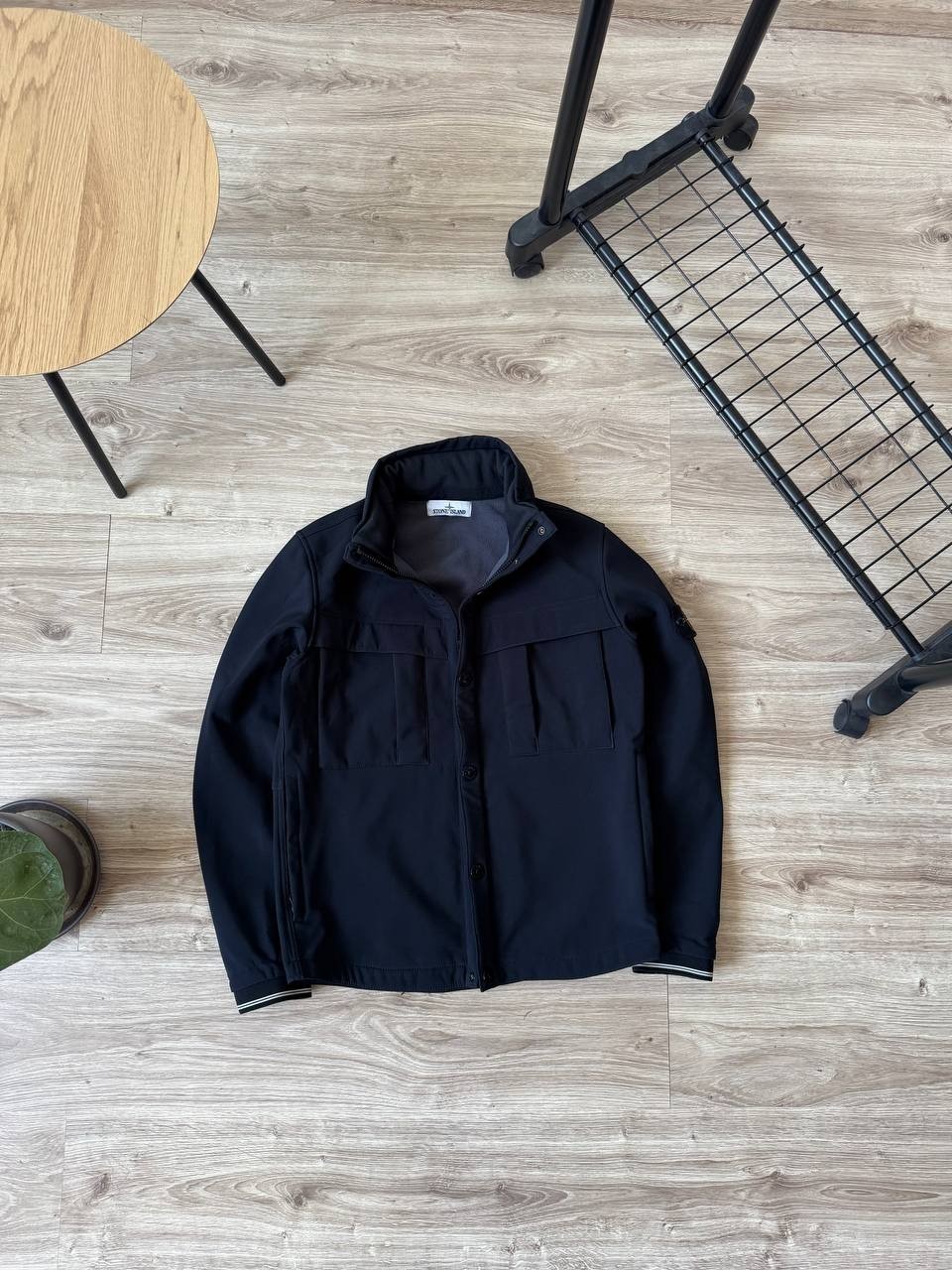 Stone Island Soft Shell-R Fleece Jacket Men's Size M