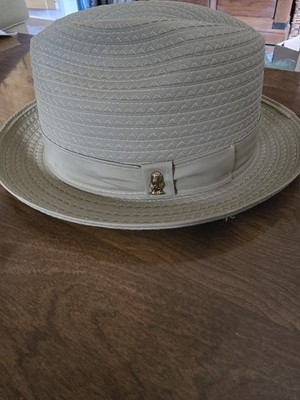 Vitage NEW Empire State Hat Brand New Straw Fedora