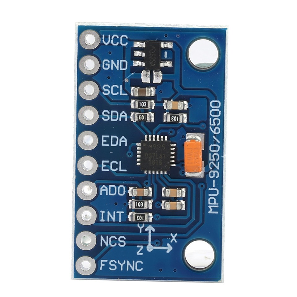 Accelration Sensor 16 MPU‑9250 GY‑9250 9‑Axle 16 Bit Gyroscope Acceleration Magnetic Sensor 3 ...