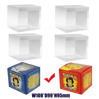 6Pack Protecting Case Display Protector for Pokemon Burger King Collection Box