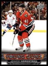 2013-14 Upper Deck Young Guns Joakim Nordstrom Rookie Chicago Blackhawks #229