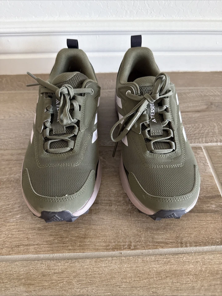 Adidas Terrex Anylander Trail Running Hiking Shoes Sneakers Womens 6 Green - Image 2 of 4