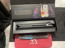 New STRAIGHT AHEAD Bionic Pro Gold Collection Flat Iron Straightener Rose Gold