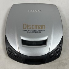 Sony Discman D-191 Portable CD Player Walkman Digital Mega Bass - Not Working 