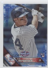 2016 Topps Opening Day Blue Rob Refsnyder #OD-13 0b0