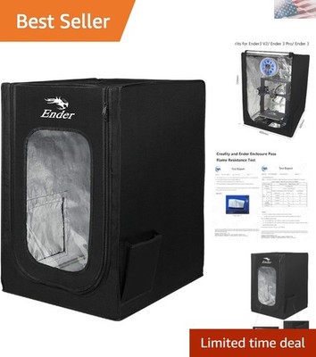 Multi-Model Dustproof & Heat-Controlled Tent for 3D Printers - Easy Setup 28.35''