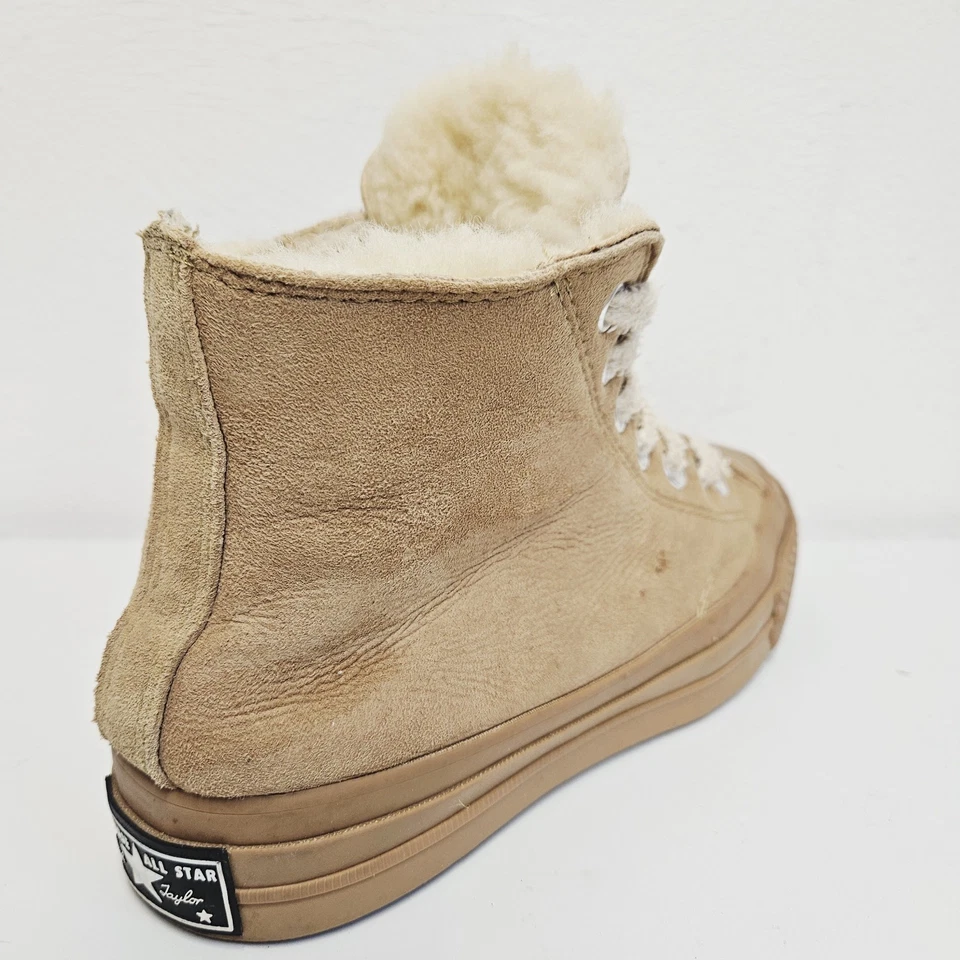 Converse Chuck Taylor All Star 70 Hi Shearling Iced Coffee Women's Size UK 6.5 - Image 4 of 4