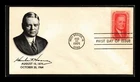 Dr Jim Stamps Herbert Hoover 1965 First Day Issue Cachet Cover