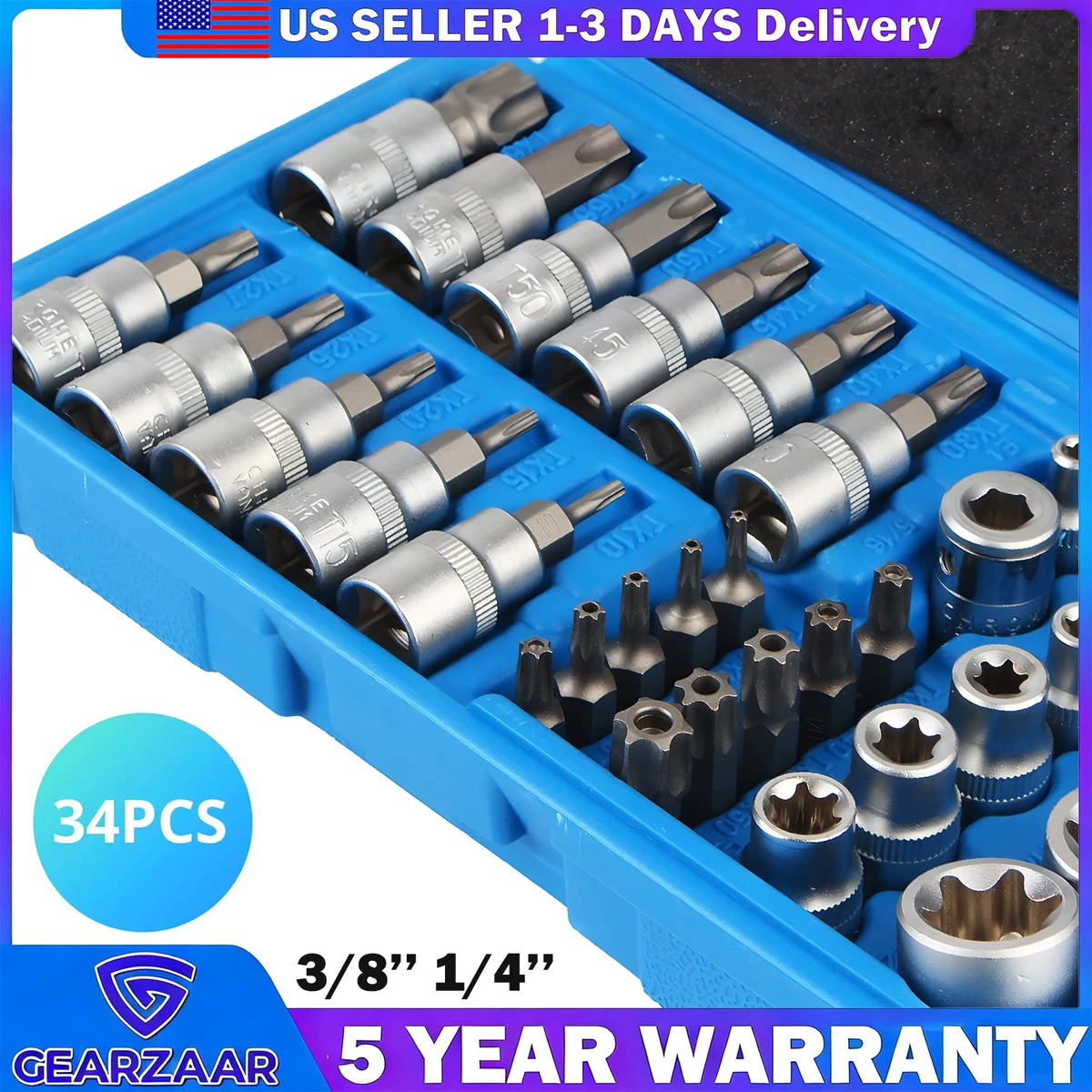 Torx Universal/Swivel Vehicle Sockets and Socket Sets for sale | eBay