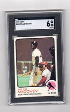 1973 Topps #410: Willie McCovey - San Francisco Giants  Graded EX/NM by SGC