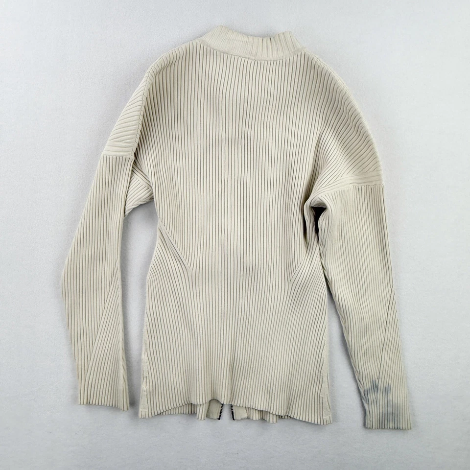 A.L.C. Noa Cardigan Sweater Size 4 / SMALL Womens Cream Neutral RTR - Image 2 of 4