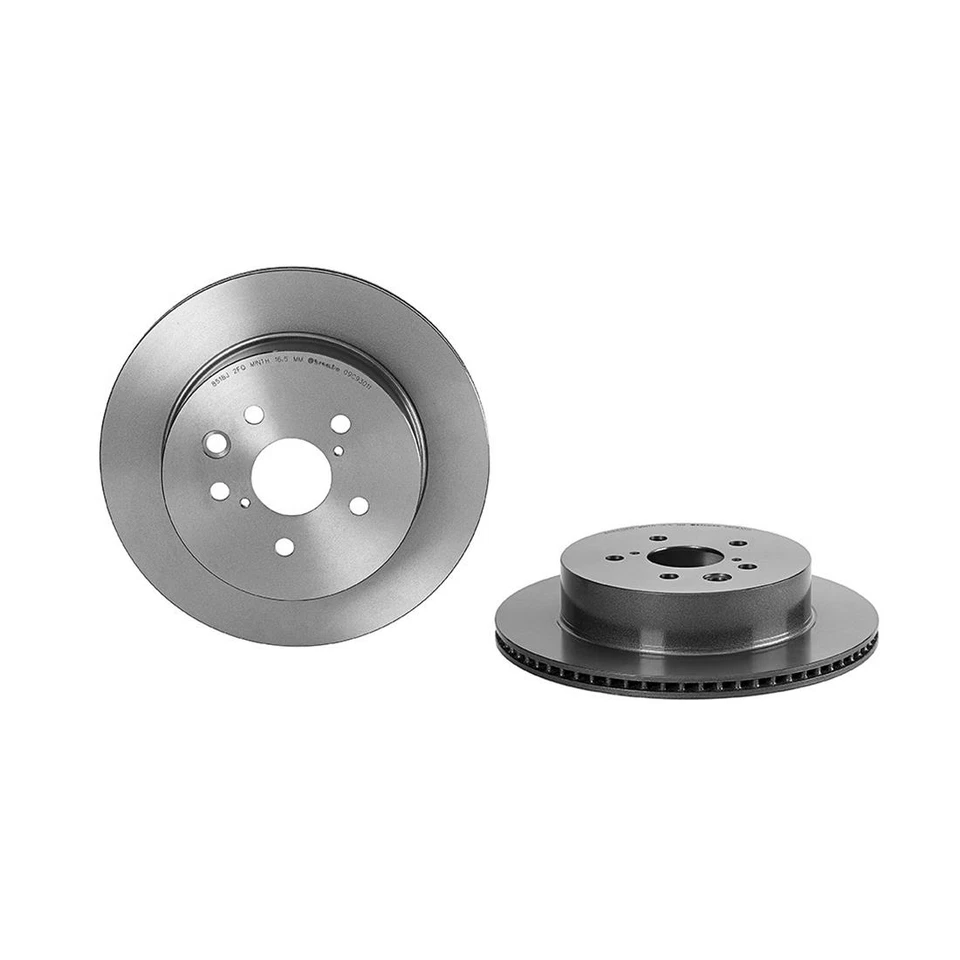Brembo Rear Brake Kit Ceramic Pads Vented Coat Disc Rotors For Lexus GS350 IS350 - Image 2 of 4