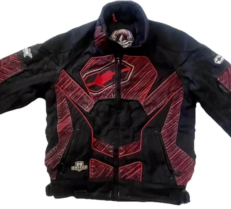 Castle X Switch Youth Medium Snowmobile Jacket Hitena Racewear Winter Coat - Image 2 of 4