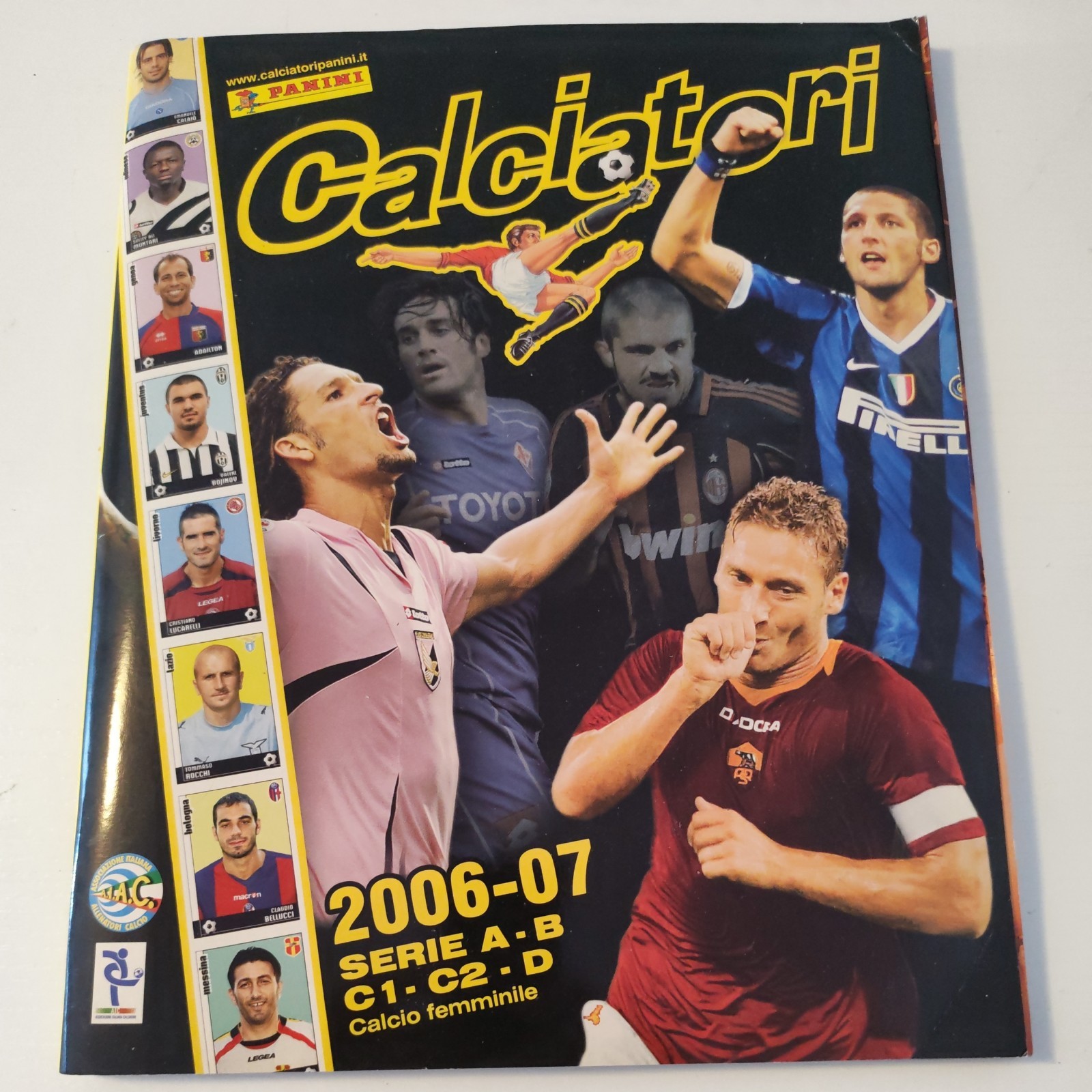 ALBUM CALCIATORI PANINI 2005-06 (05/06) COMPLETO AL 100% IN PERFETTO STATO.