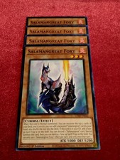 Yu-Gi-Oh! (x4) - Salamangreat Foxy - LD10-EN046 - Common - 1st Edition Unplayed