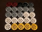 LOT of (25) LEGO Technic Engine Head Mount Hub Wheel Rim Vehicle Part 60208 — photo 1