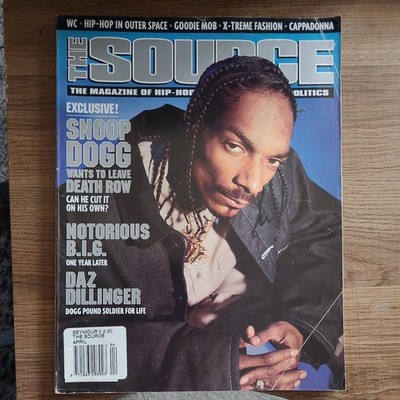 The Source Magazine April 98 #103, Snoop Dogg, The Notorious Bi.I.G. VTG OOP