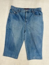 Gloria Vanderbilt Ladies' Amanda Capri Stretch Denim Jeans Size 16 w/ Details