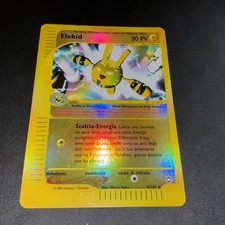 Pokemon TCG - Elekid - 9/147 - Aquapolis Set - Reverse Holo Ita - No Shining on eBay