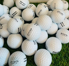 50 Hit-Away Shag Practice Range Used Golf Balls - 2A Grade AA