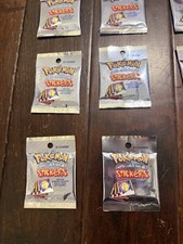 Pokemon Gotta Catch 'em All Series 1 Stickers 1999