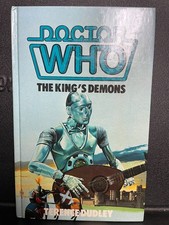 Doctor Who: The Kings Demons WH Allen Hardcover (non-library-missing inner page)