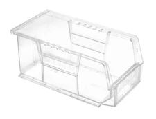 Hudson Exchange 11" x 5-1/2" x 5" Plastic Stackable Storage Bin and Hanging C...