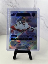 2021-22 UD Credentials Debut Ticket Access - Spencer Knight 8/10