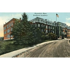 Postcard Early View of Bradford Academy in Haverhill, MA. Z6