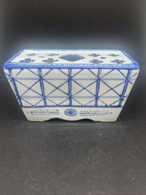 Delft Flower Brick 6x2.75x3.5h 