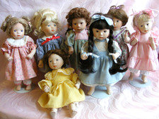 Die sieben Puppen der Woche von Sylvia Natterer 25 cm 1990  unbespielt