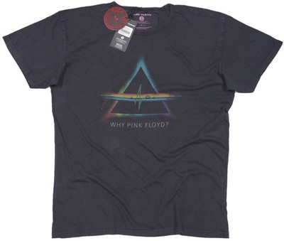 Offizielles Pink Floyd T-Shirt Warum? Dark Side Of The Moon Vintage Style Neu XL