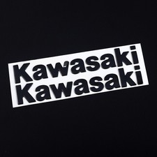 KAWASAKI NINJAH2 MOTORCYCLE 3D BLACK RED FUEL TANK BADGE EMBLEM DECALS STICKER#0