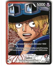 Sabo (004) (Alternate Art) OP13-004 Carrying On His Will One Piece Foil NM