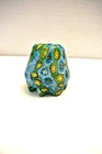 Vintage Murano Style Millefiori Art Glass Mini Vase Hand Blown Italy Decorativ"R