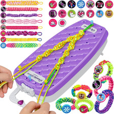 Friendship Bracelet Making Kit for Girls Ages 6-12, DIY Jewelry Craft Toy