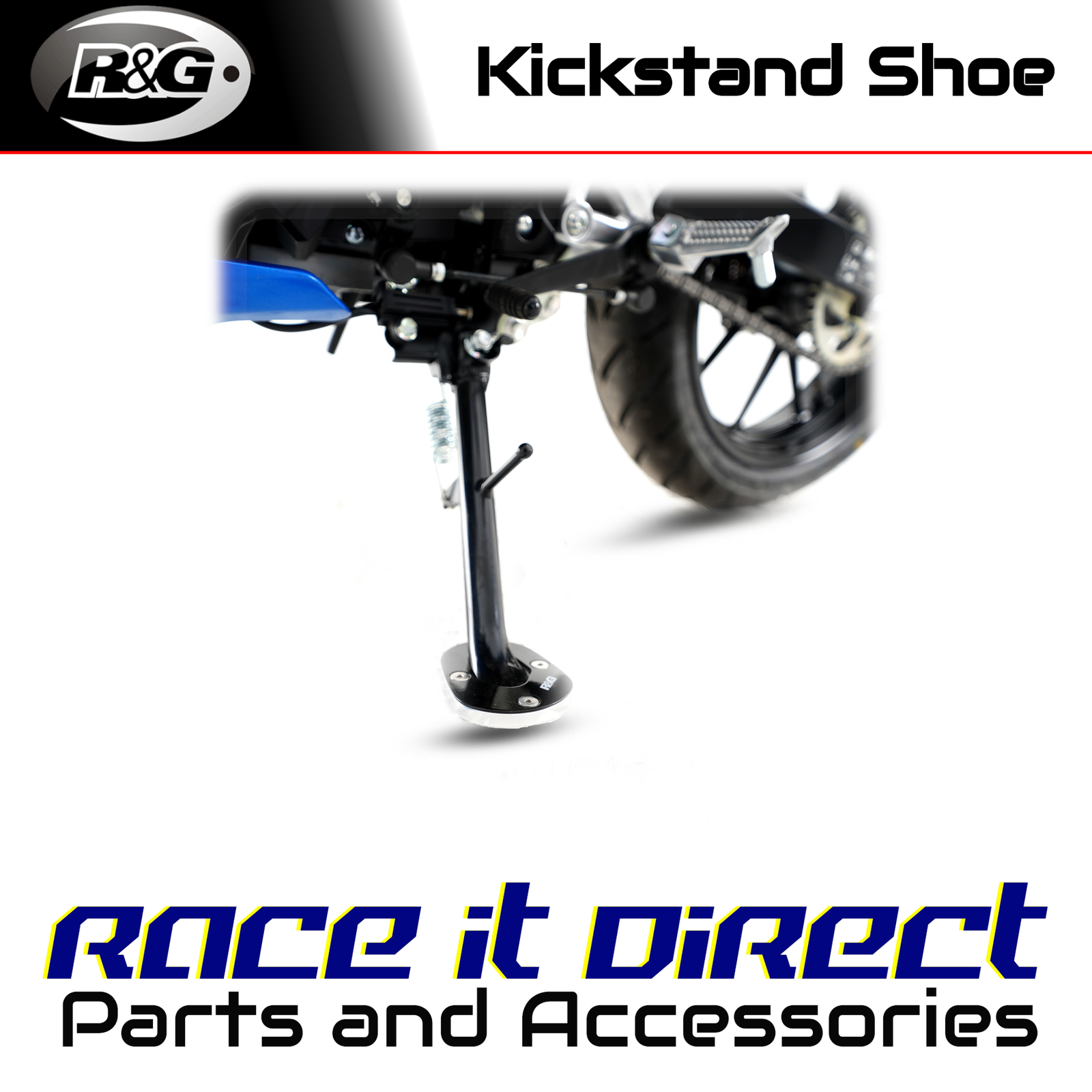 Kickstand Shoes for Suzuki GSX-R125 2017-2026 R&G